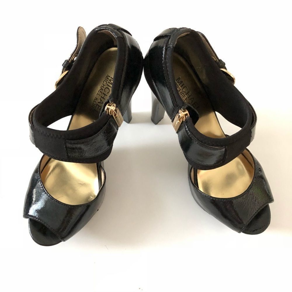 MICHAEL KORS Black Morgan Platform - Picture 6 of 8